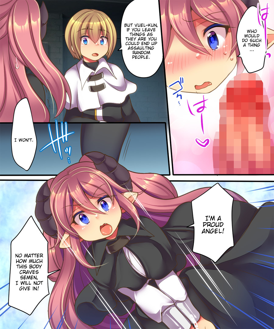 [Amuai Okashi Seisakusho (Shiki Tenki, Reitou Mikan)] Soshite Tenshi-kun to Succubus-chan wa Irekawaru | Angel-kun and Succubus-chan are Swapped [English] page 24 full