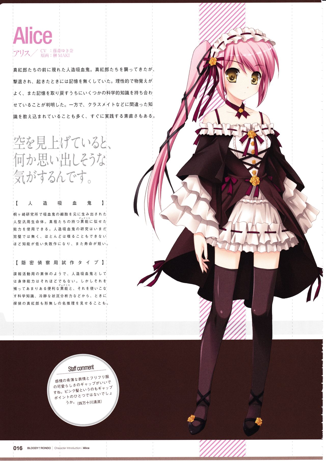 3rdEye Official Visual Fan Book RERUM MEMORIA page 20 full