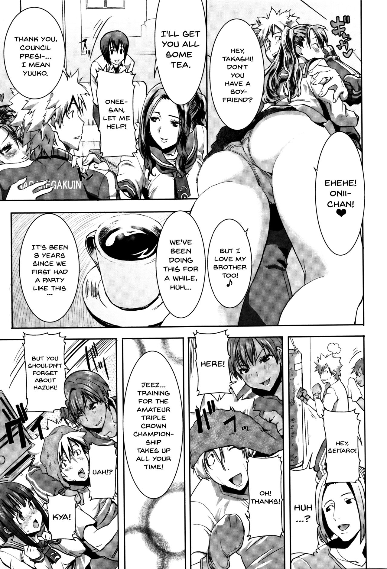 [Tanaka Aji] Kare ni... Dakaremashita. Ato, Ne... ~Otome ga Chuuko XXX Desu to Kokuhaku Suru Hi~ | He...Embraced Me.After That... Ch.1-6 [English] {Doujins.com} page 7 full