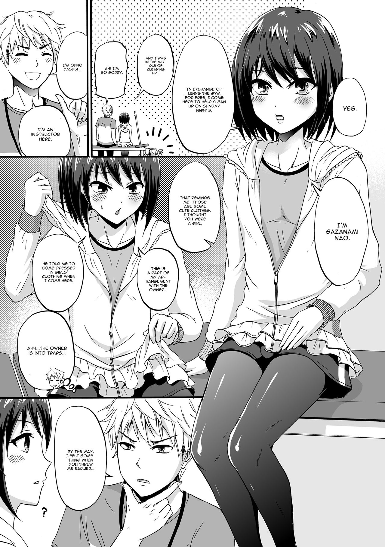 [Takayamanon] Hoso Macho Otokonoko to Inniku Training (Tamahime) [English] [CGrascal] [Digital] page 3 full