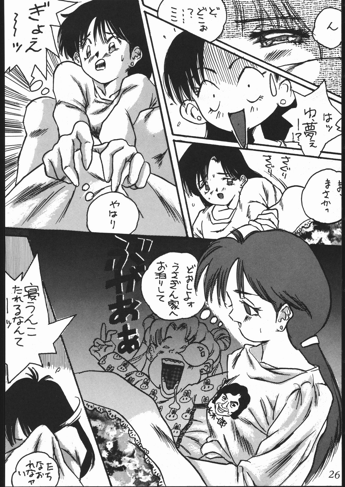 (C55) [Studio Z-AGNAM (Wing Bird)] DOGAKOMUSUME EX BOMBER MOON (Sailor Moon) page 27 full