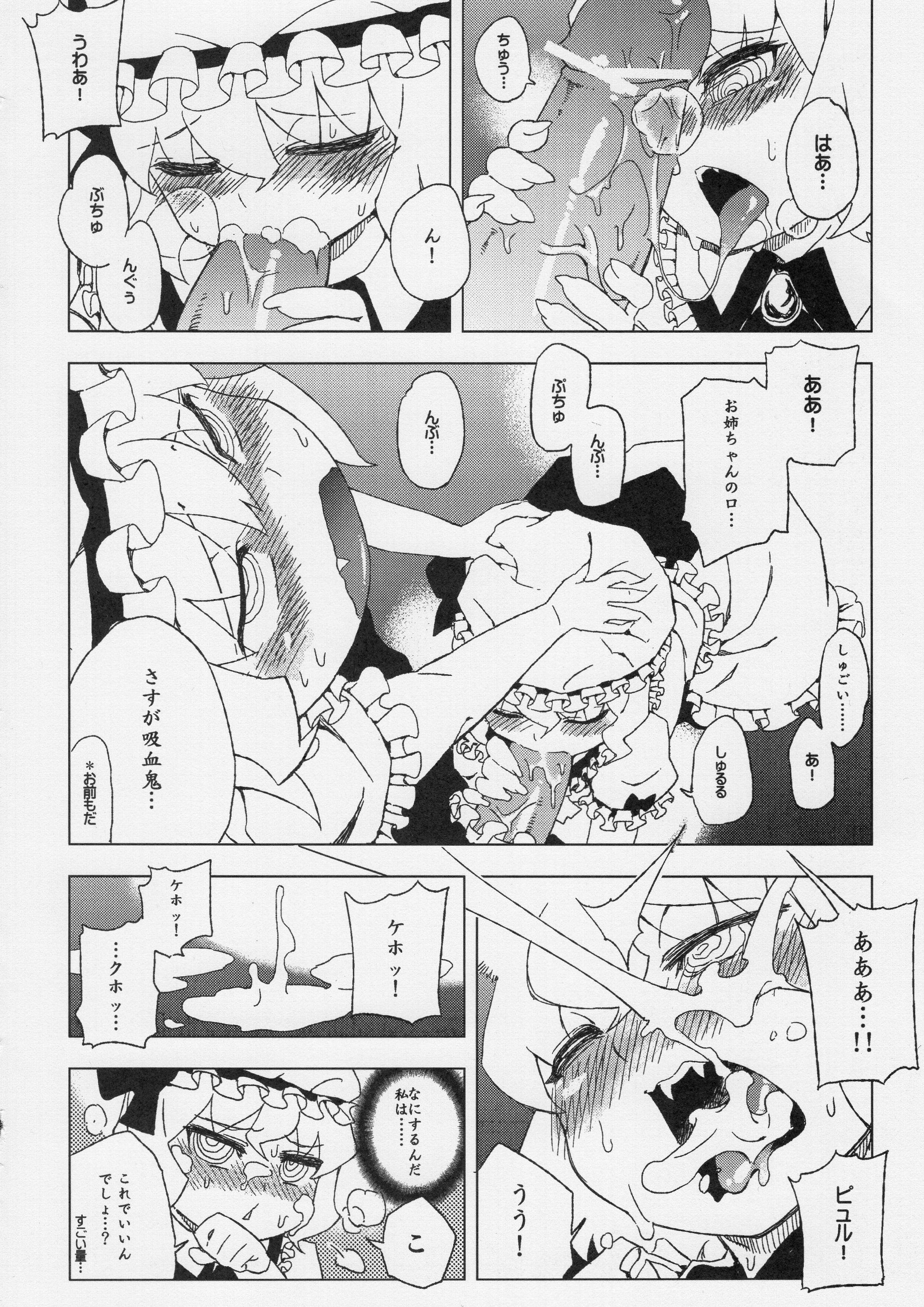 (C81) [Turtle.Fish.Paint (Abi Kamesennin)] Touhou Joku You Tsuki (Touhou Project) page 9 full