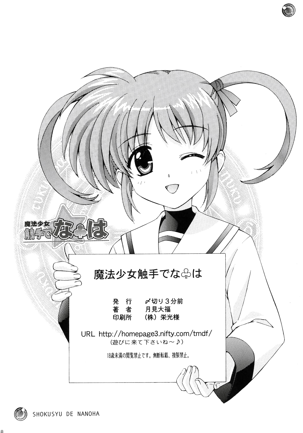 [SHIMEKIRI SANPUNMAE (Tukimi Daifuku)] Mahou Shoujo Shokushuu de Nanoha (Mahou Shoujo Lyrical Nanoha) [English] [SaHa] page 17 full