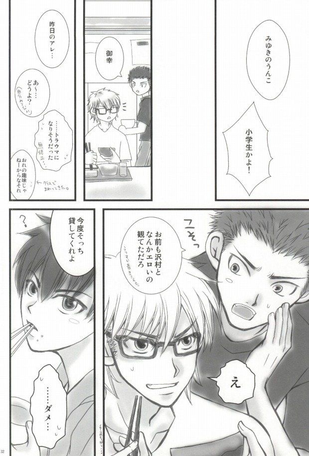 (C85) [Ibaramichiotokogumi (myu, Natsuki)] Brilliancy Oshiete Miyuki Senpai. (Daiya no Ace) page 29 full