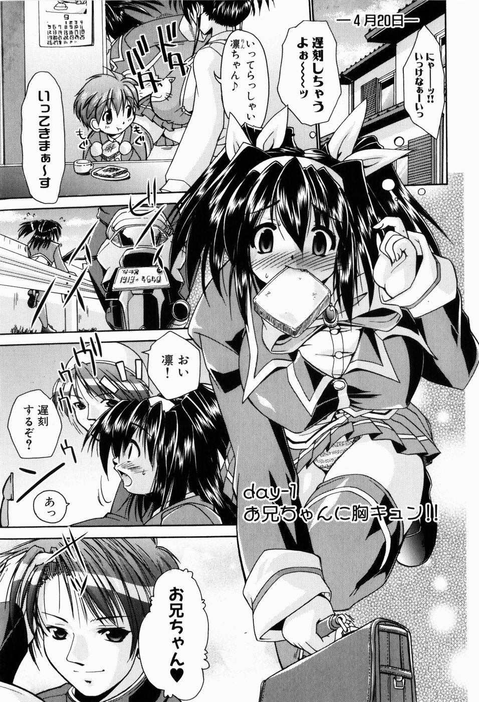 [Nikusyo] Rin to Miyako no Munekyun Diary page 10 full