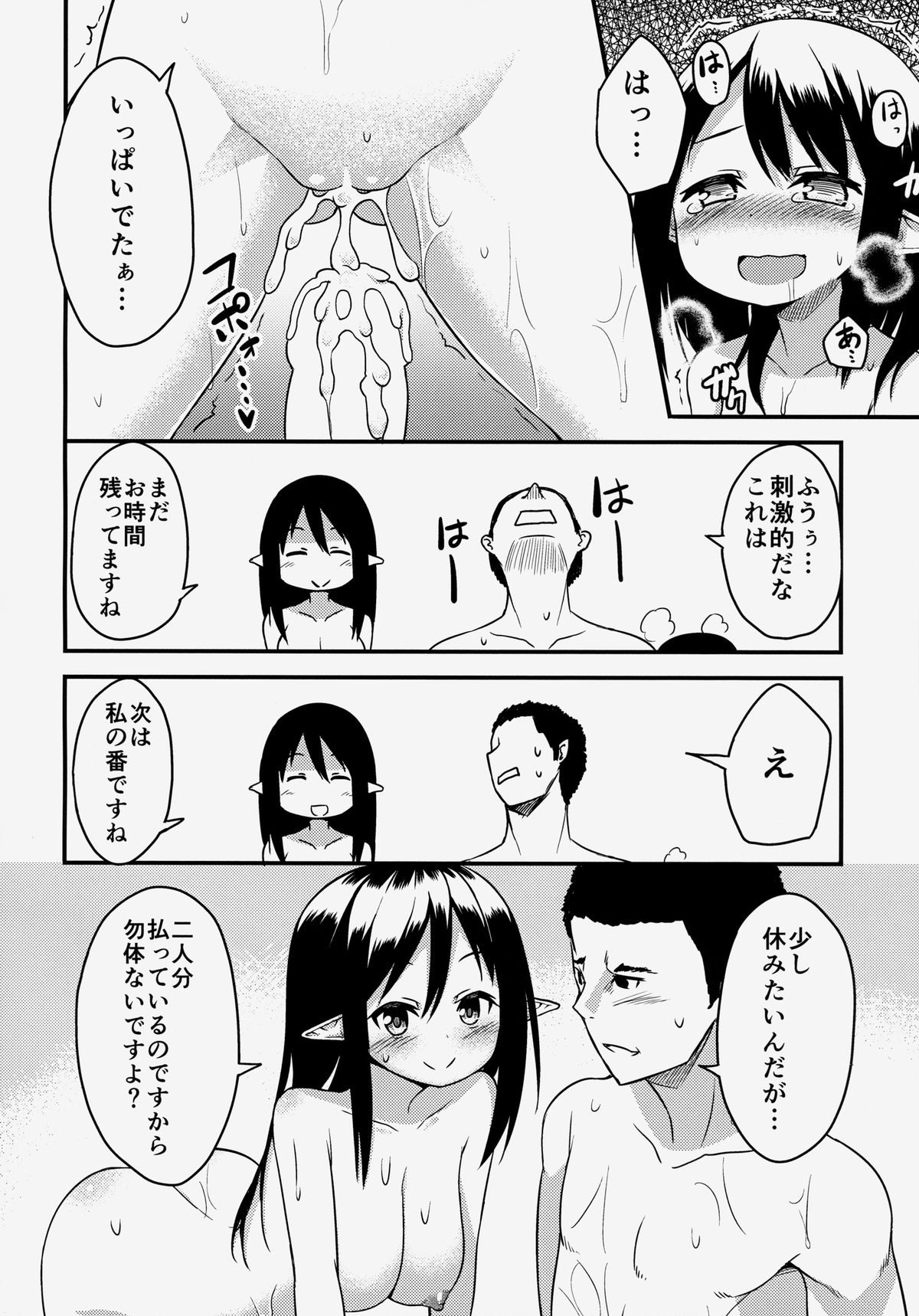 (C85) [Wasuraruru Tegami (Binsen)] Elf Shimai no Chousen page 17 full