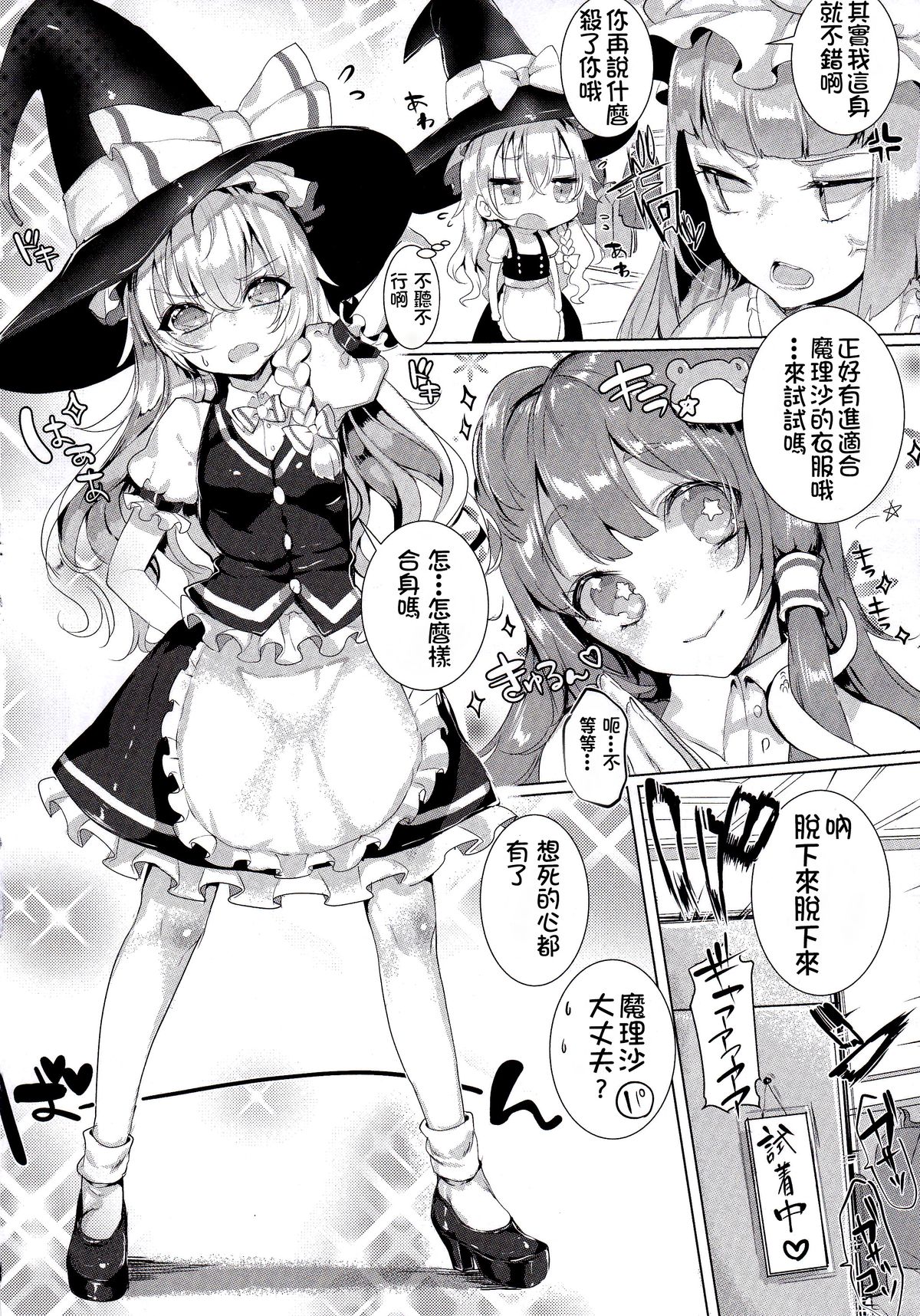 (Reitaisai 11) [Gasshuukoku Nekometaru (Nekometaru)] Soredemo Marisa ga suki (Touhou Project) [Chinese] [绅士仓库汉化] page 10 full