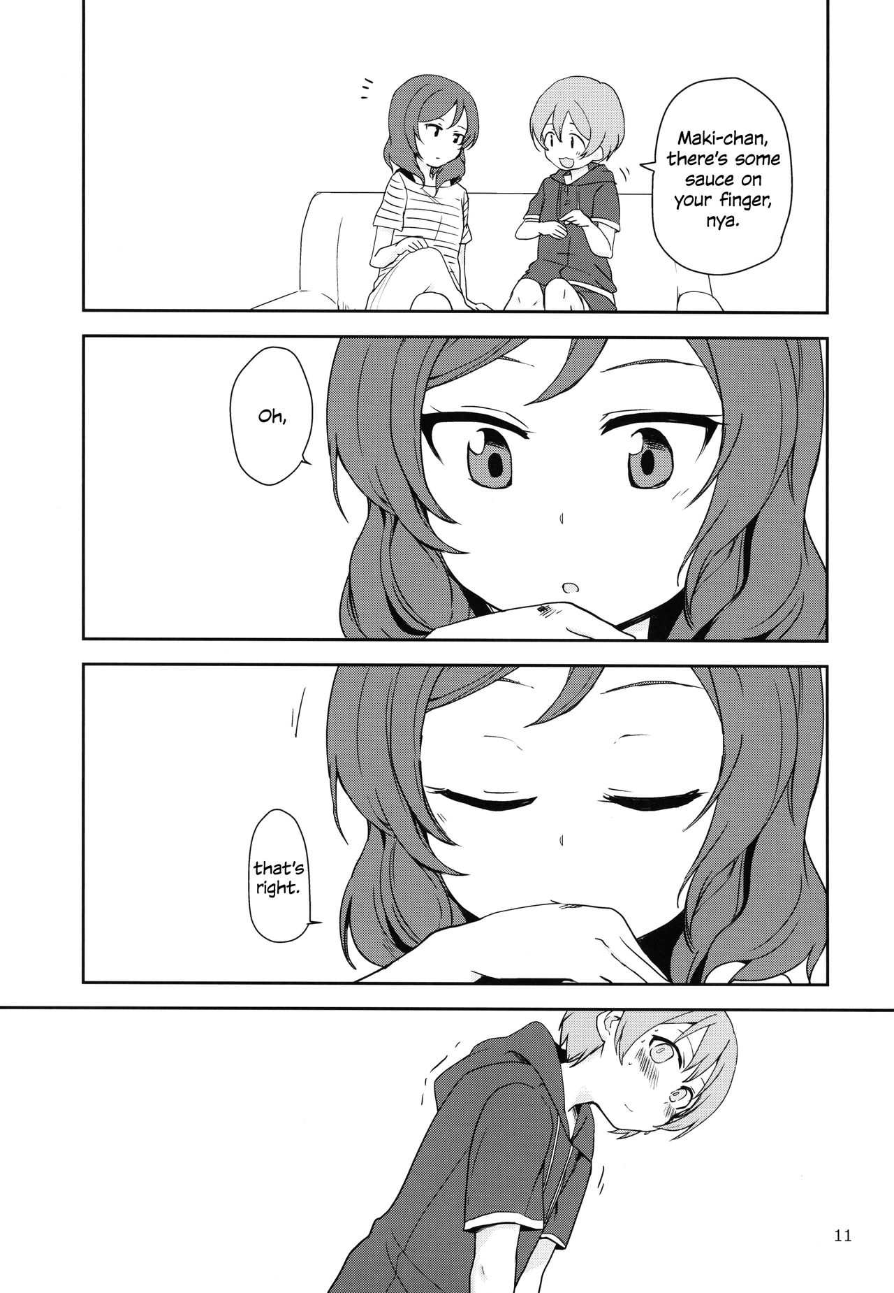 (C90) [Kurocan, Toramadara. (Itsuki Kuro, Ryuuga Ookami)] Dokodemo Issho (Love Live!) [English] [WindyFall Scanlations] page 11 full