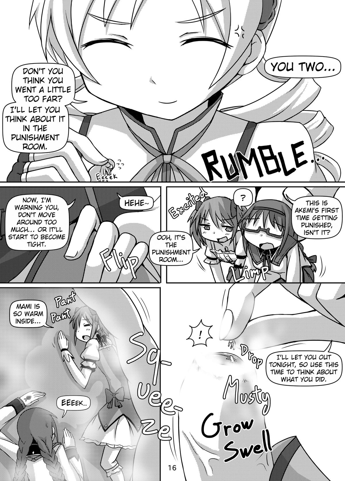 [Ochikonium (Terada Ochiko)] Kyodaika Mahou mo Arundayo!! - Gigantization Magic Exist Too!! (Puella Magi Madoka Magica) [Japanese, English] [Digital] page 33 full