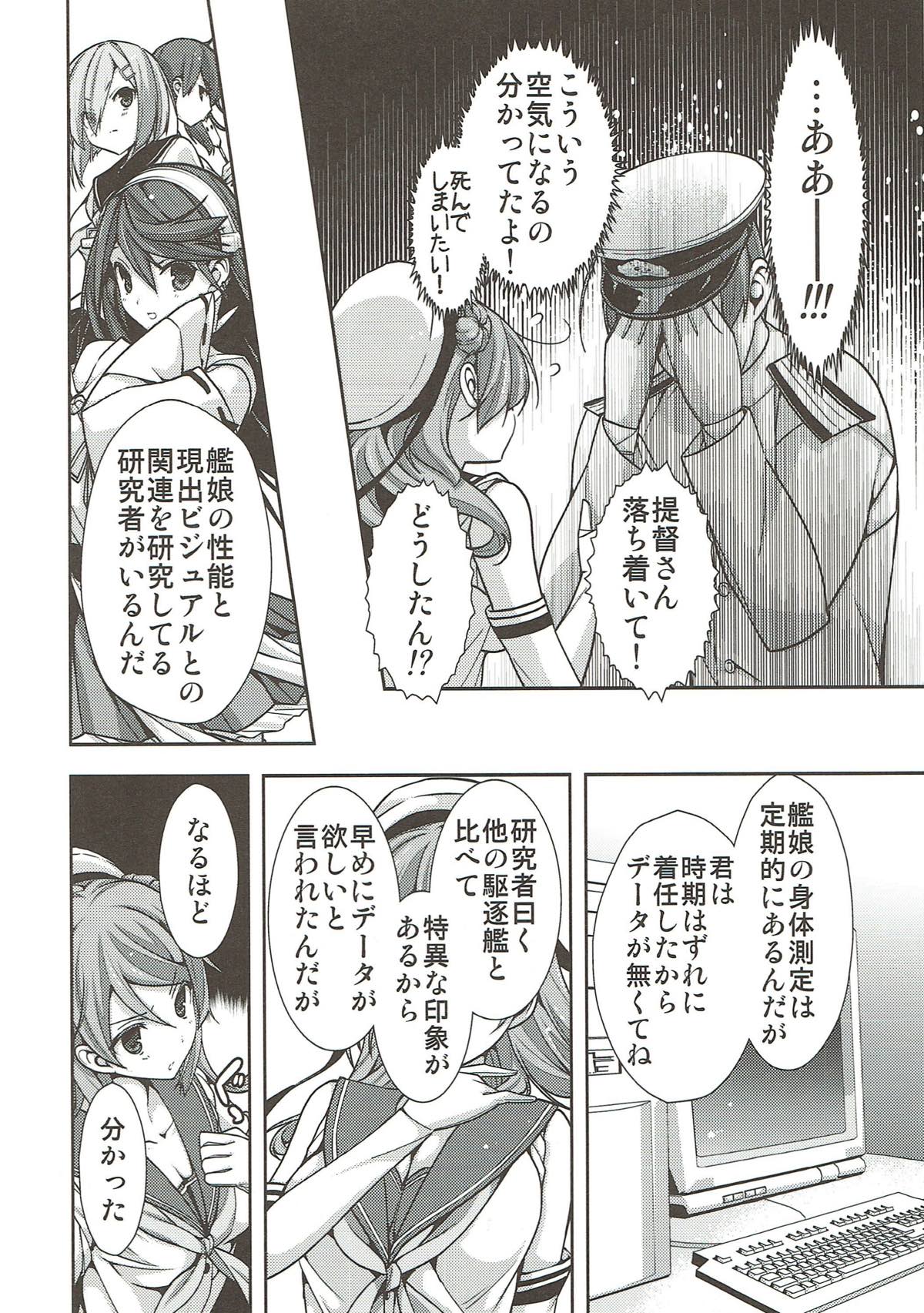 (C86) [Renai Mangaka (Naruse Hirofumi)] Saikin no Kuchikukan wa Hatsuiku ga Ii (Kantai Collection -KanColle-) page 6 full