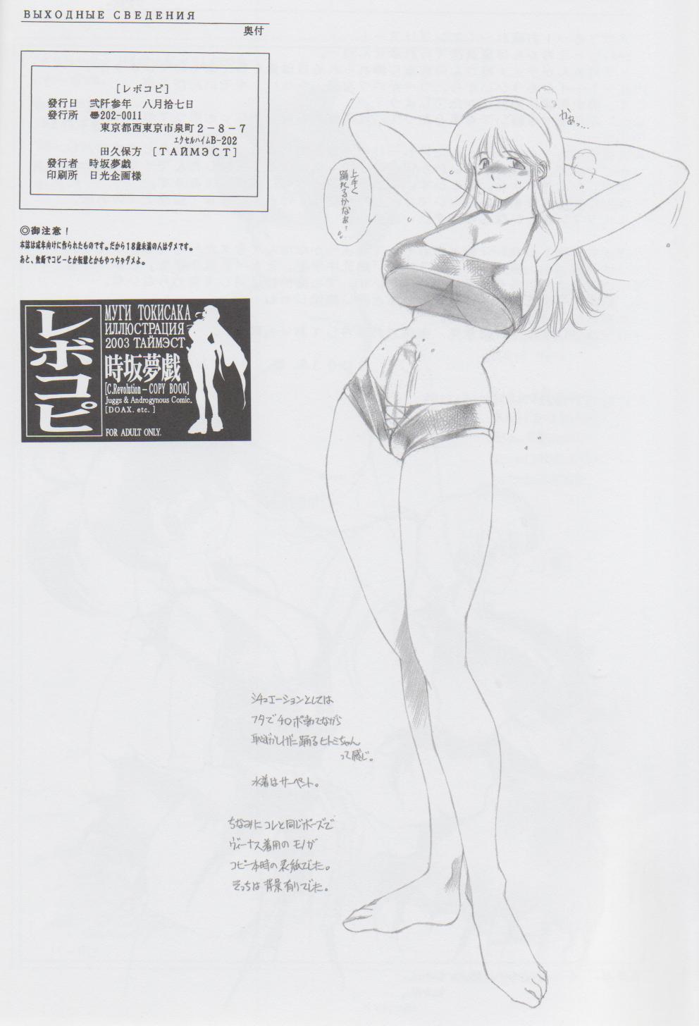 (C64) [TIMEST (Tokisaka Mugi)] Revo Copy (Dead or Alive, Guilty Gear XX) page 28 full