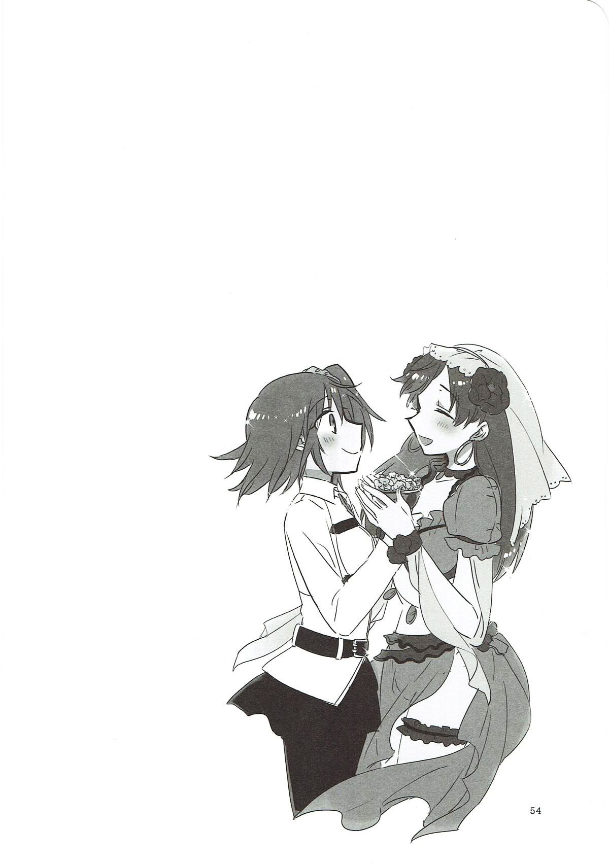 (Go! My Master ver.Girl2) [Niratama (Sekihara, Hiroto)] MEMORIAL MG (Fate/Grand Order) [Chinese] [沒有漢化] page 54 full