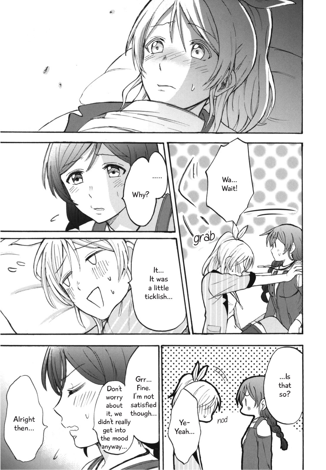 (Bokura no Love Live! 7) [mushiyaki!! (Kanbayashi Makoto)] Dame Dame! My Darling | My Useless Useless Darling (Love Live!) [English] {Seiyuuri & Rexbandit} page 11 full