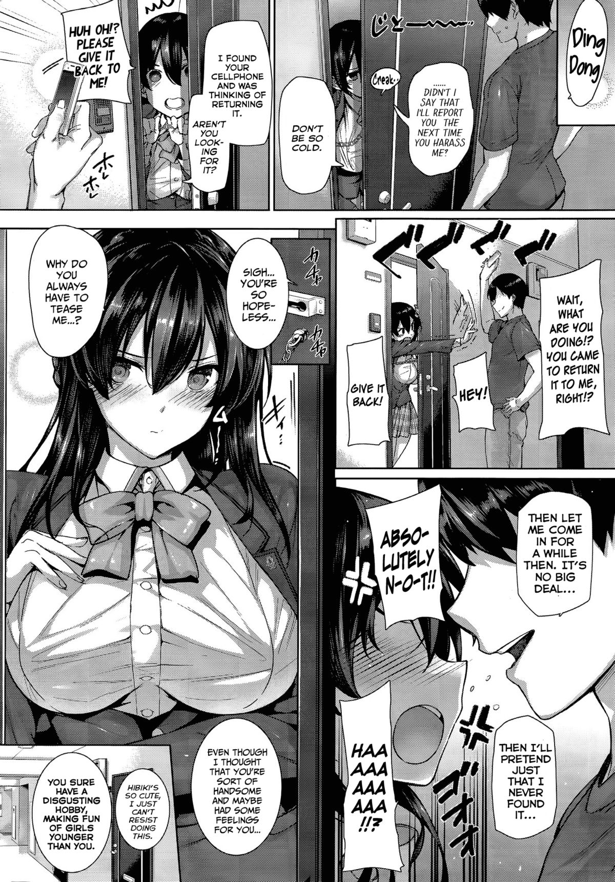 [Katsurai Yoshiaki] Amatsuka Gakuen no Ryoukan Seikatsu Ch. 1-2 [English] page 8 full