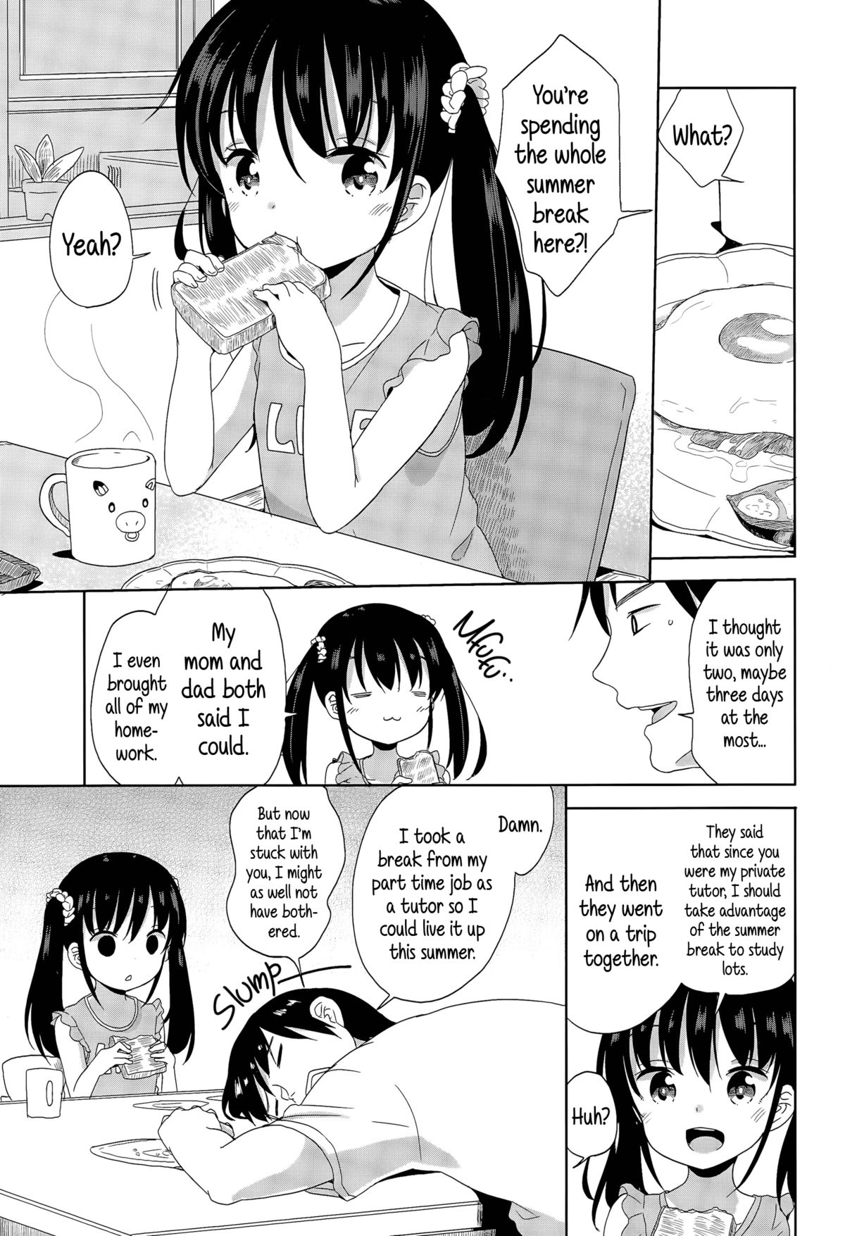 [Fuyuno Mikan] Joshi Shougakusei ga Iru Hibi | Day to day with a grade school girl (Comic LO 2015-12) [English] {5 a.m.} page 5 full