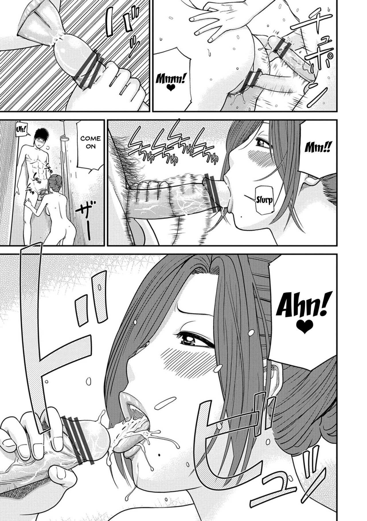 [Kuroki Hidehiko] Momojiri Danchi Mama-san Volley Doukoukai - Mom's Volley Ball | Momojiri District Mature Women's Volleyball Club Ch.1-3 [English] {Doujins.com} [Digital] page 23 full