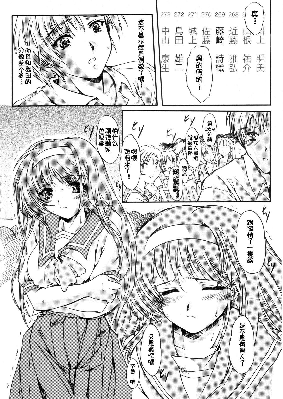 (C70) [HIGH RISK REVOLUTION (Aizawa Hiroshi)] Shiori Dai-Juusan-Shou Owari no Hajimari | 詩織 第十三章 終結的開始 (Tokimeki Memorial) [Chinese] page 9 full