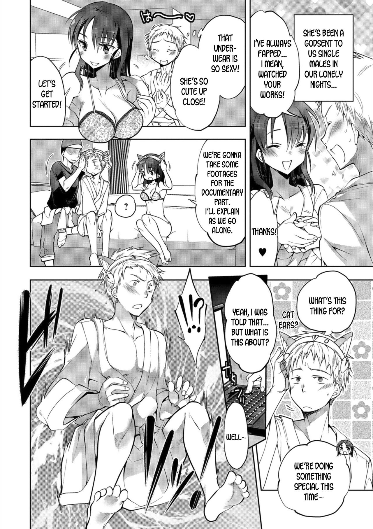 [Mitohi.] Nut Crack Device ~Charisma AV Joyuu ni Natta Ore~ | Nut Crack Device ~I Turned Into The Charismatic Porn Star~ (Mesuiki!! Nyotaika Yuugi) [English] [desudesu] [Digital] page 2 full