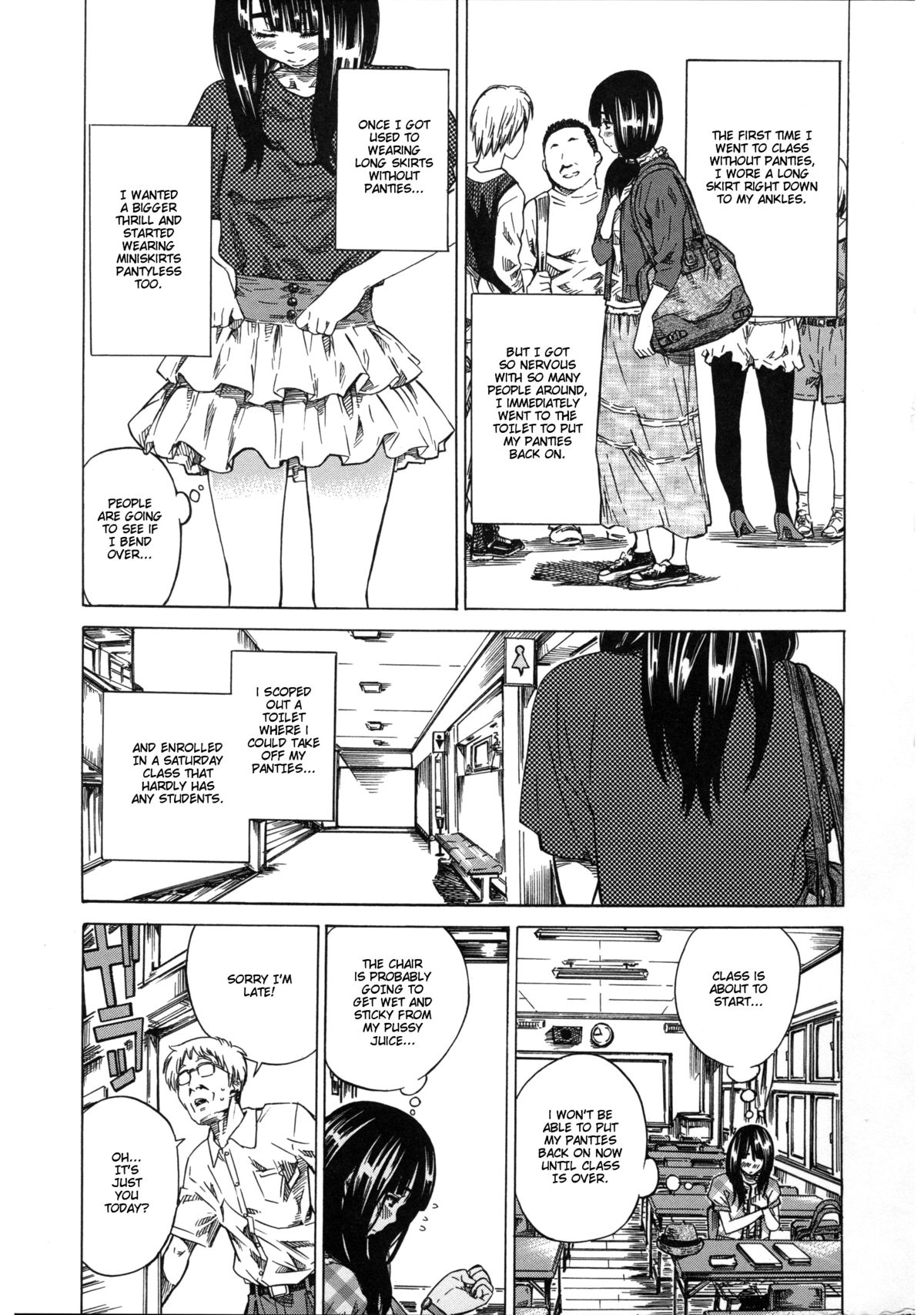 [MARUTA] Kashiwazaki Miki wa Ironna Basho de Zenra Sanpo Shitemita | Miki Kashiwazaki Goes Naked in All Sorts of Places Ch. 1-4 [English] {Taihen Zombii} page 9 full