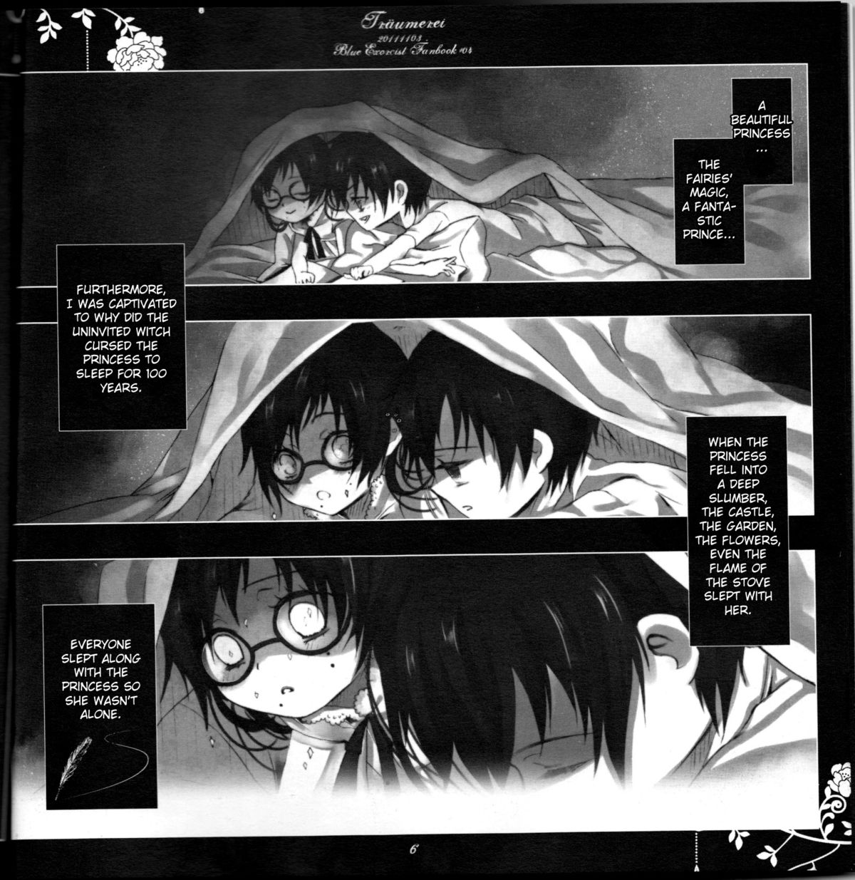 [Gensyokuhakoniwa (Kintoki)] Träumerei (Ao no Exorcist)english [fated circle] page 6 full
