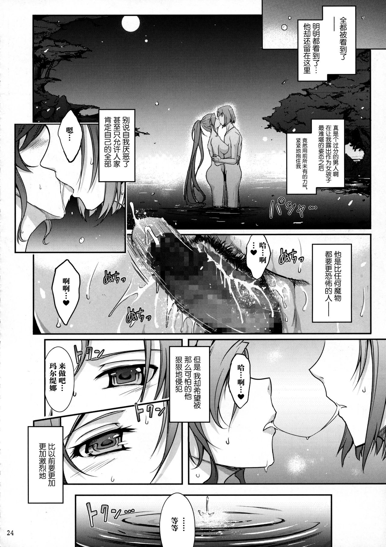 (C95) [Garyuh-Chitai (TANA)] Kare ga Watashi o Katta Wake II (Dragon Quest XI) [Chinese] [不咕鸟汉化组] page 25 full