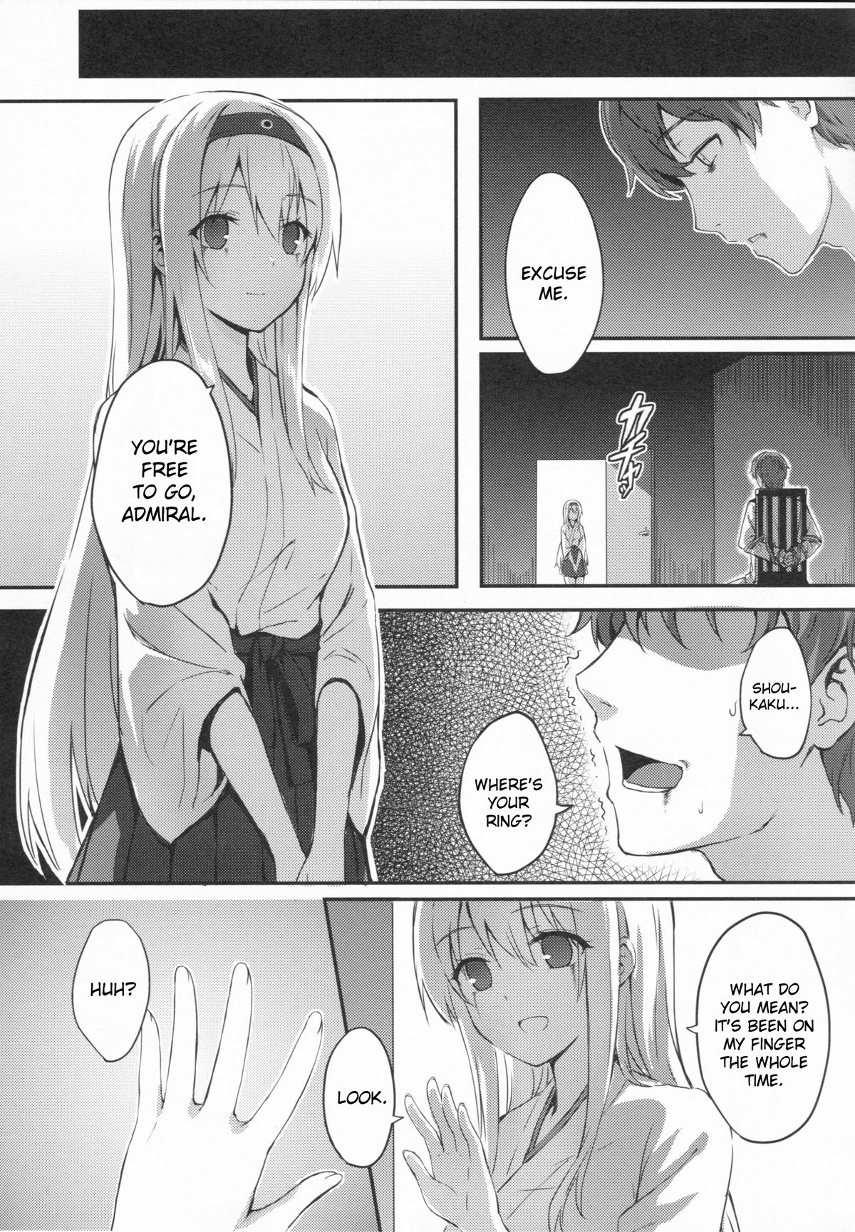 (FF24) [HitenKei (Hiten)] Mou Teitoku no Soba ni Modorenai… (Kantai Collection -KanColle-) [English] [desudesu] page 18 full
