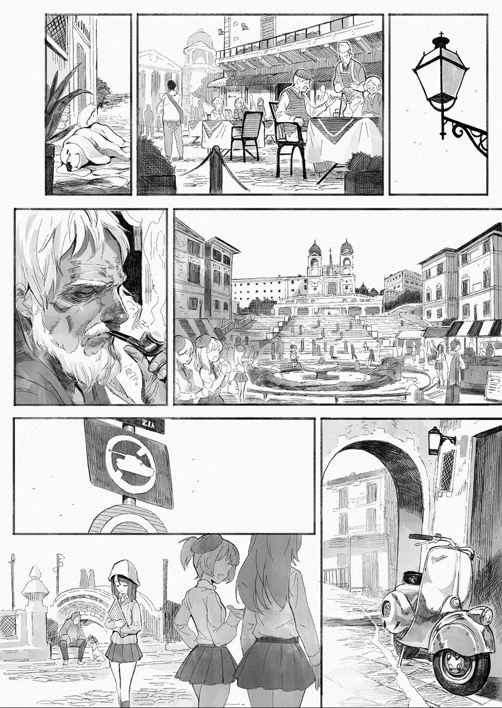 [Hankotsu MAX] MIKA, arrived in the Schoolship of Anzio (Girls und Panzer) page 11 full