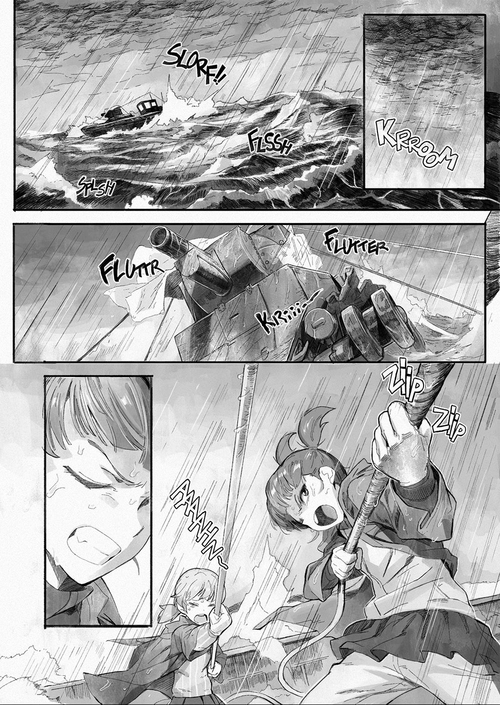 [Hankotsu MAX] MIKA, arrived in the Schoolship of Anzio (Girls und Panzer) page 3 full