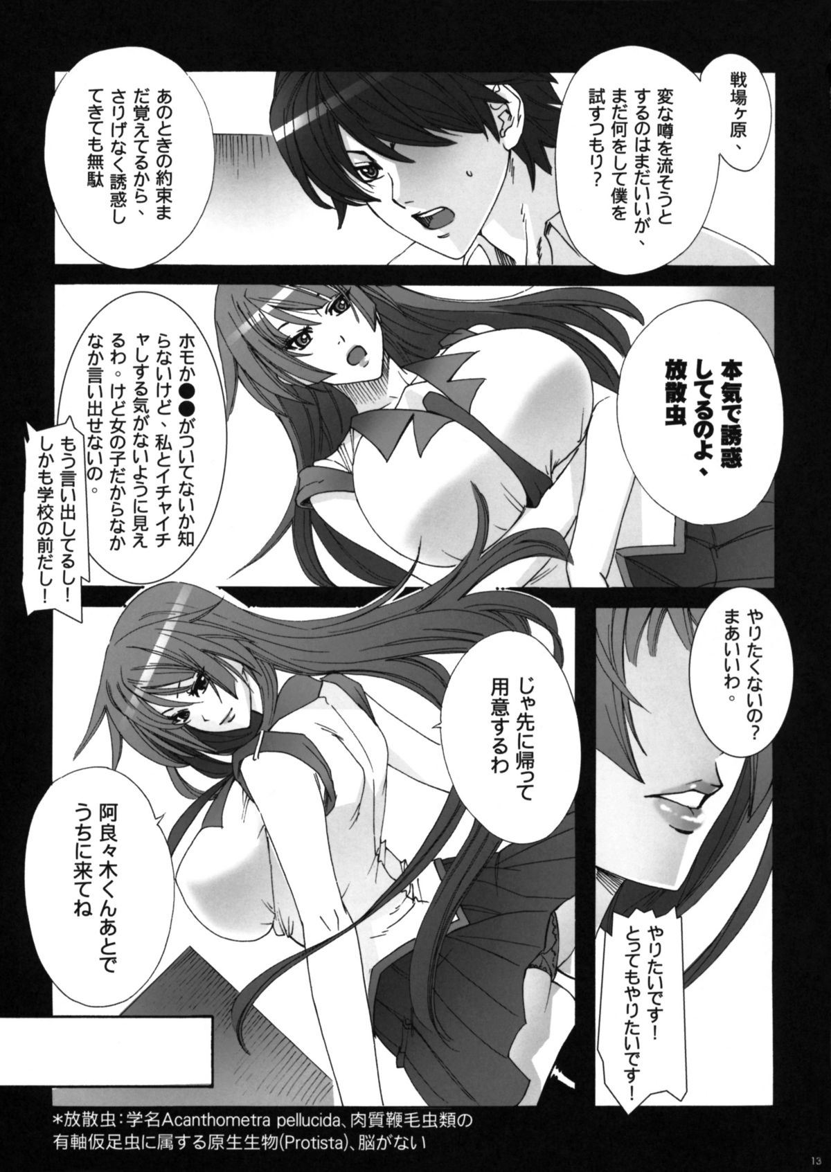 (C77) [Maidoll (Fei)] Twin Monogatari (Bakemonogatari) page 12 full
