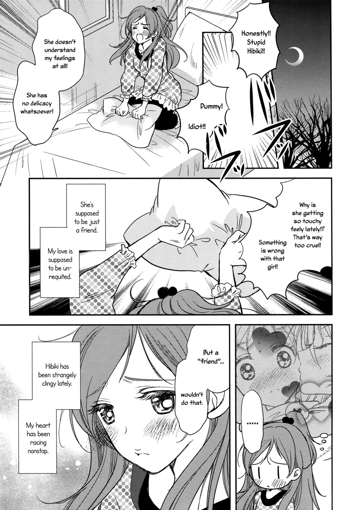 (C83) [Cherry Moon (K-Zima)] Tokimeki no Prelude - Let's Play the Prelude of Love (Suite PreCure!) [English] [Yuri-ism] page 8 full