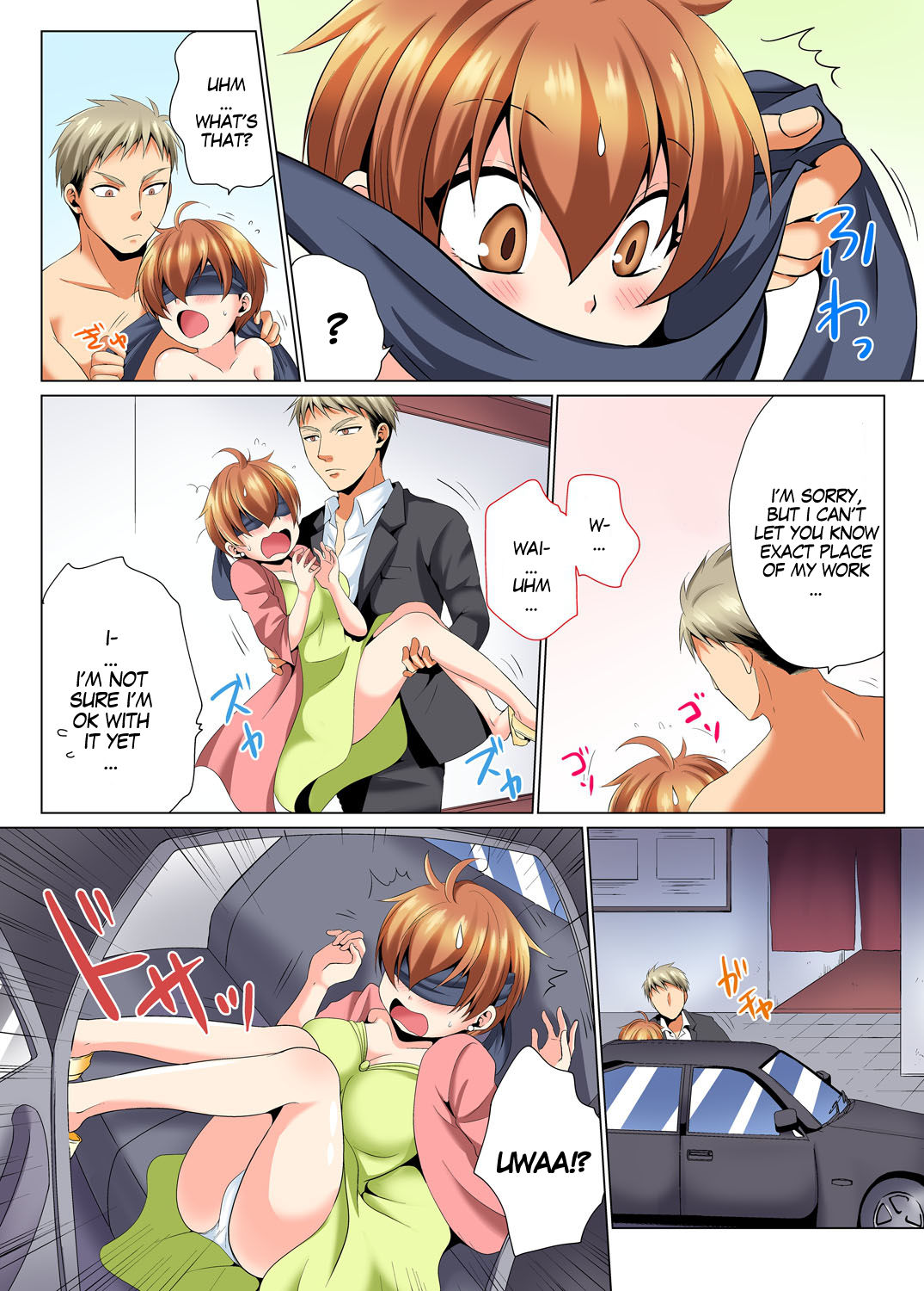 [Matsuyama Hayate, Hitotsuki Katagiri] Sexy Undercover Investigation! Don't spread it too much! Lewd TS Physical Examination Part 2 [English] [SachiKing] [Digital] page 14 full