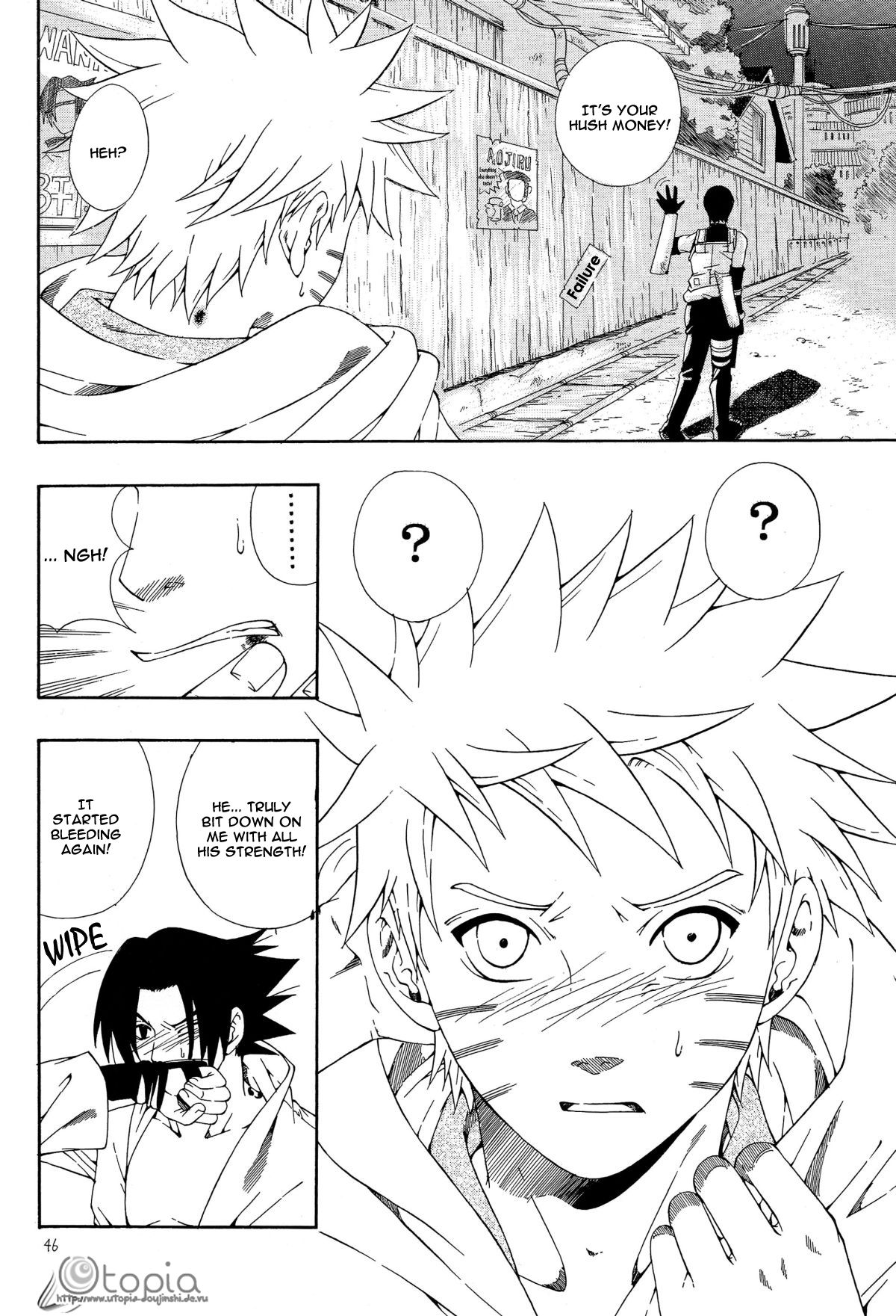 ERO ERO ERO (NARUTO) [Sasuke X Naruto] YAOI -ENG- page 44 full