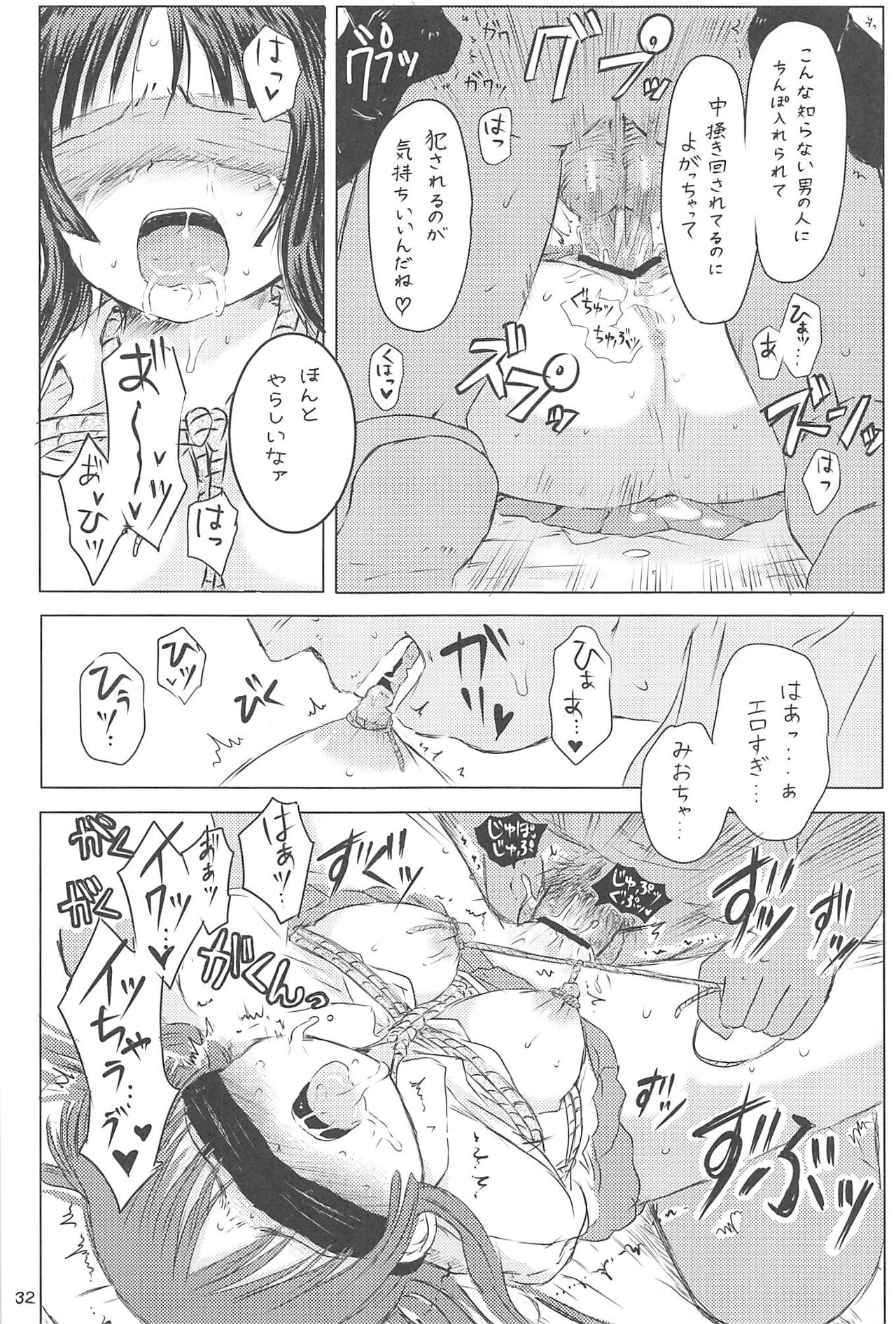 (C79) [micro page (Kuromotokun)] Miobon! (K-ON!) page 31 full