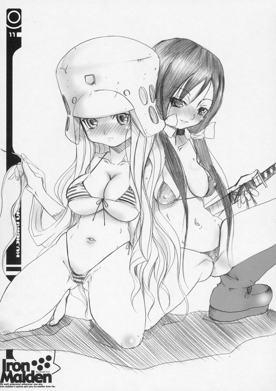 (CR36) [Abellcain, OVACAS (Fujimaru Arikui, Hirokawa Kouichirou)] Iron Maiden (Genshiken, Kujibiki Unbalance) page 10 full