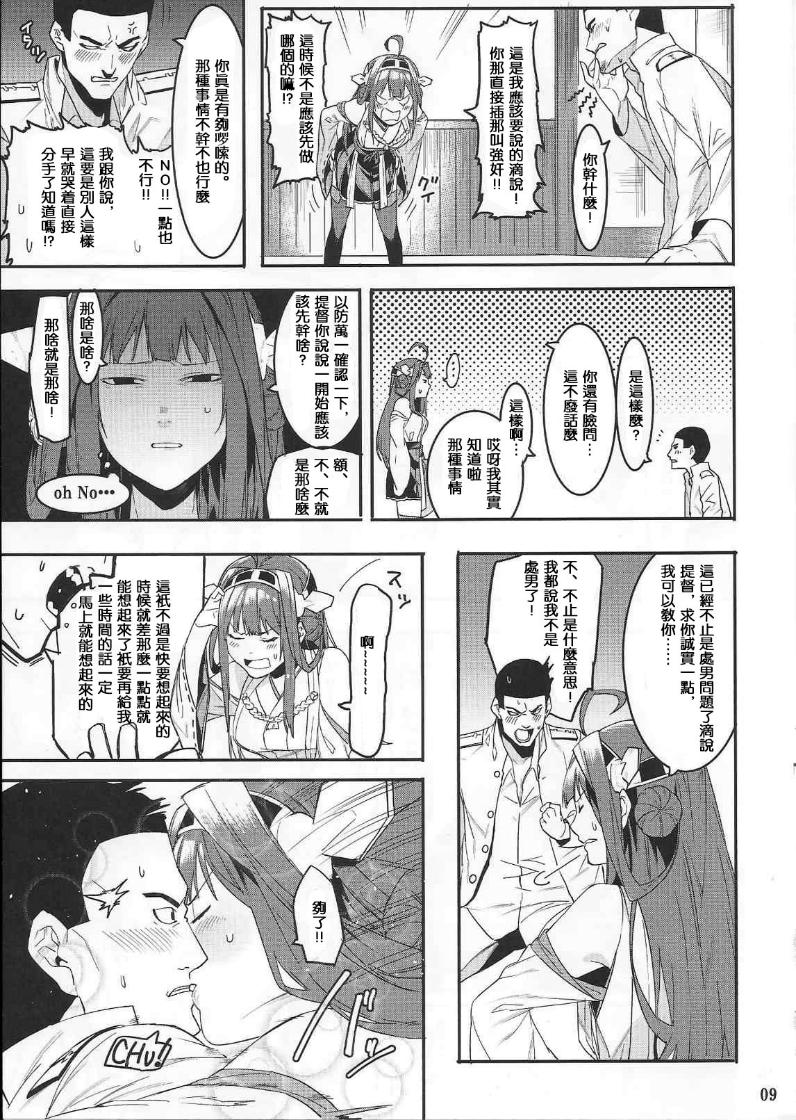 (Gunrei Bu Shuho & Houraigekisen! Yo-i! Goudou Enshuu 2Senme) [DogStyle (Menea The Dog)] Kore de Fini~sh? (Kantai Collection -KanColle-) [Chinese] [東山月餅漢化] page 8 full