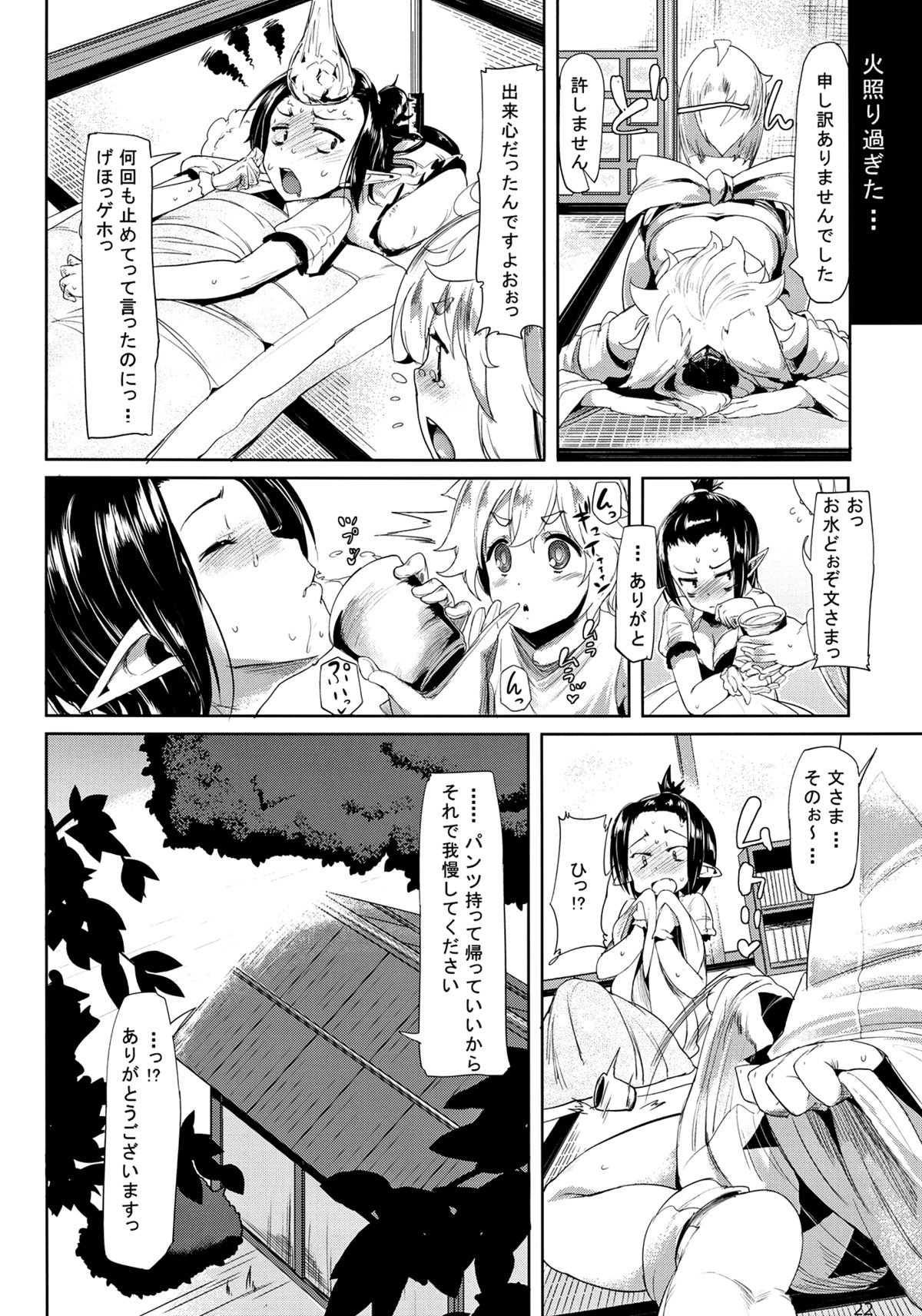 (C83) [Mochi-ya (Karochii)] Himegoto Gaiden Ichi (Touhou Project) page 22 full