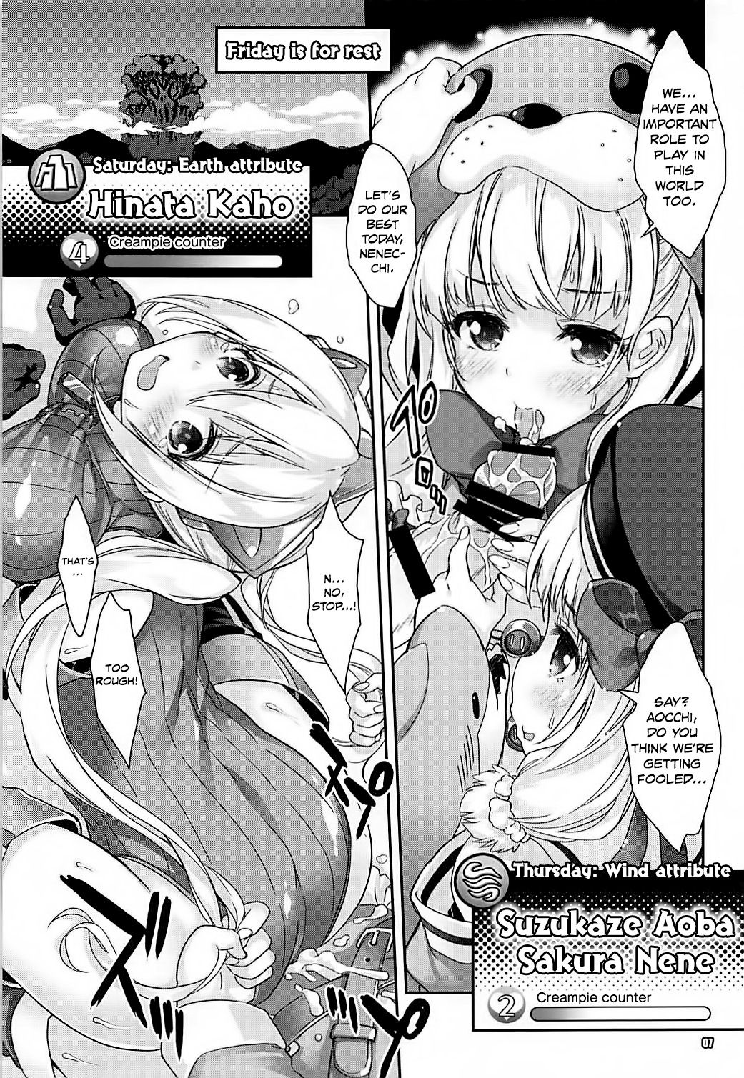 (COMIC1☆13) [Magic Private Eye (Mitsuki Mantarou)] Kirara Sector Zone (Kirara Fantasia) [English] page 7 full