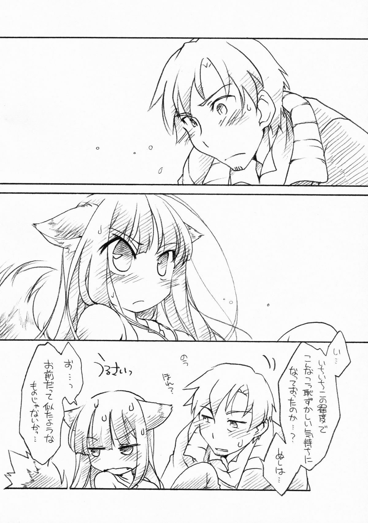 (C76) [Hinaprin (Ikuta Takanon)] Ookami no Soukessan (Spice and Wolf) page 68 full