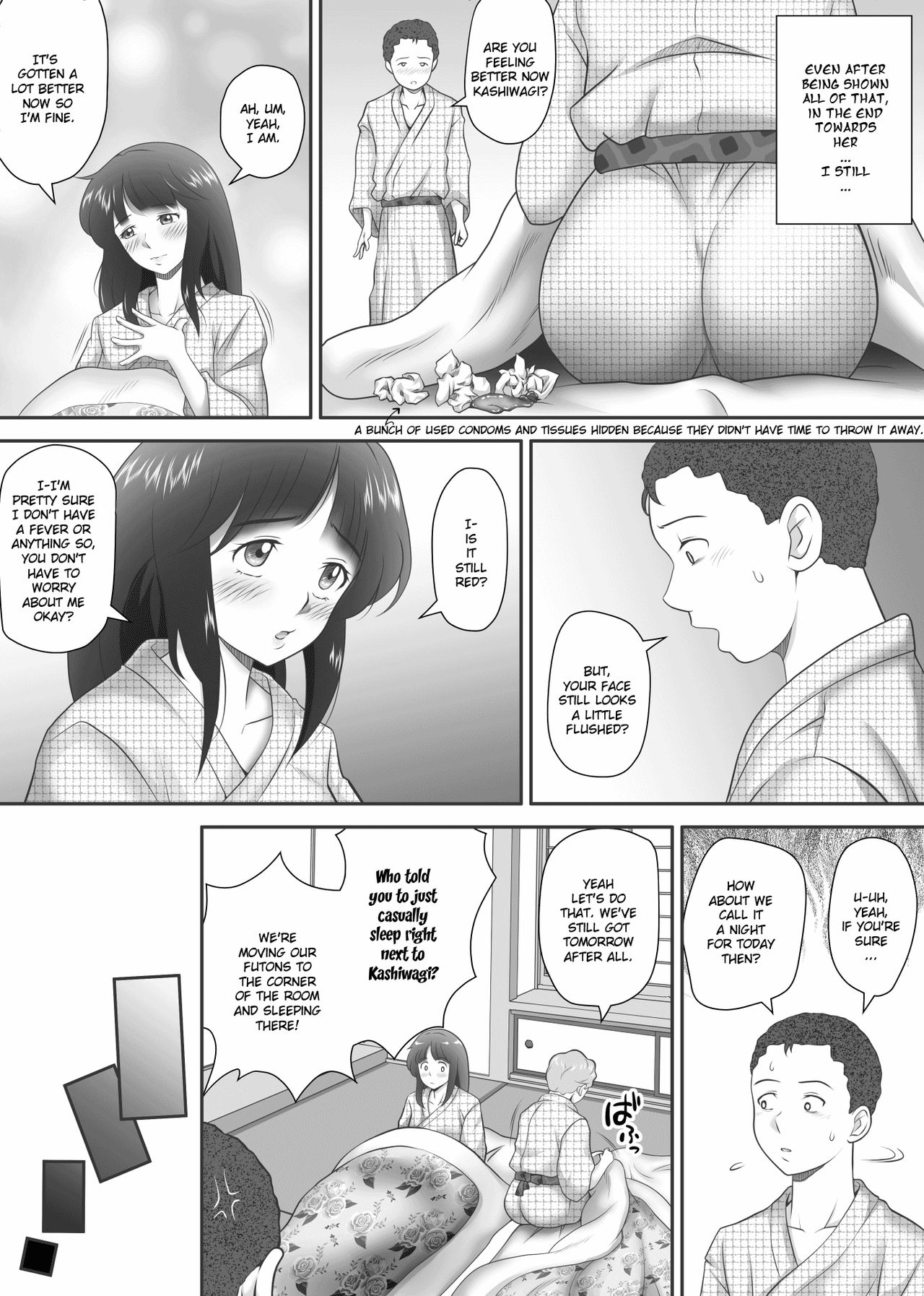 [Kagura Hitsuji] Amarimono - Doutei Shojo o Sotsugyou shiteiku Doukyuusei-tachi - | Leftovers - Classmates who lost their Virginity - [English] page 105 full