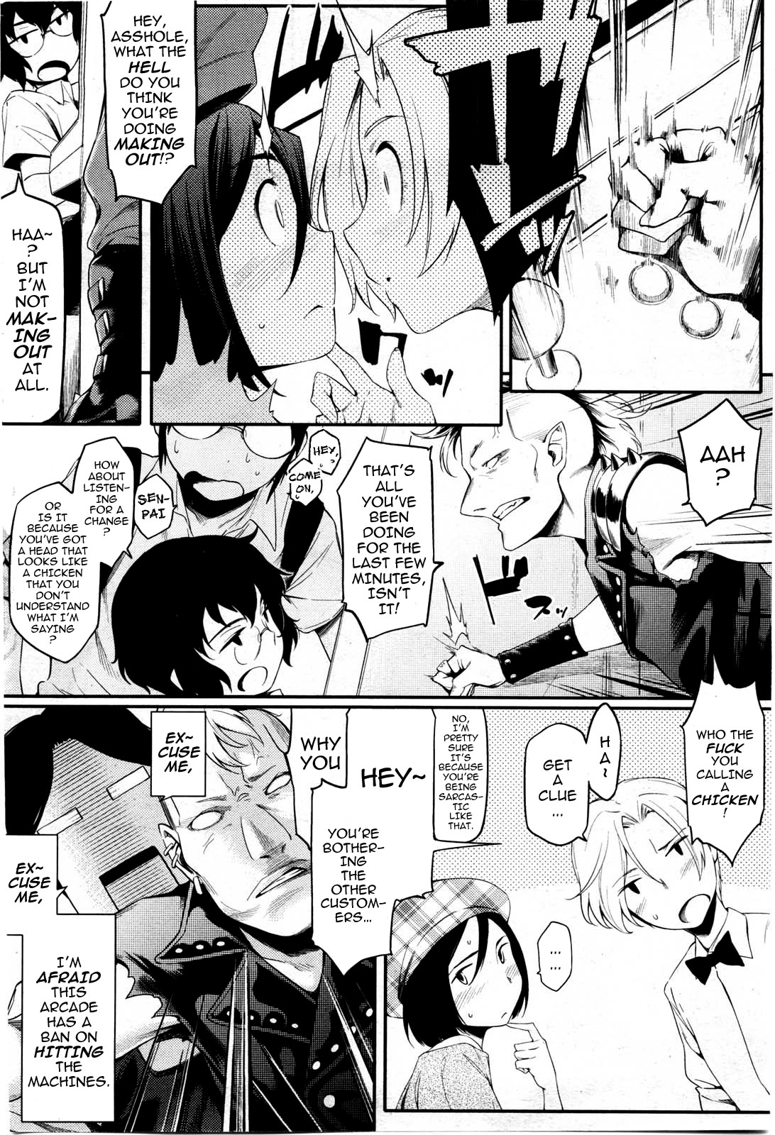 [Yurikawa] Touten Amae Kinshi to Natte Orimasu | This Arcade has a Ban on Love (COMIC HOTMiLK 2010-08) [English] [darknight] page 4 full