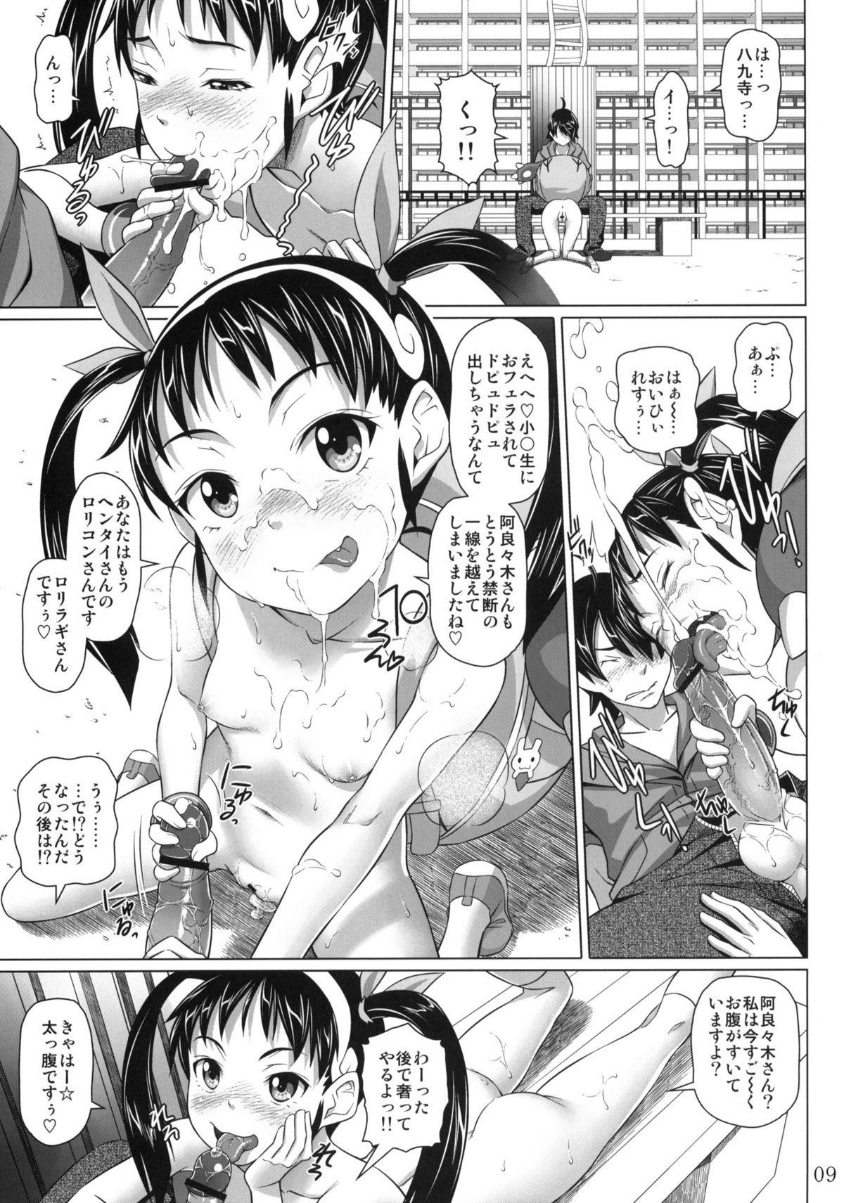 [pooca (Nora Shinji)] Mayoi wa Kinmotsu (Bakemonogatari) page 8 full