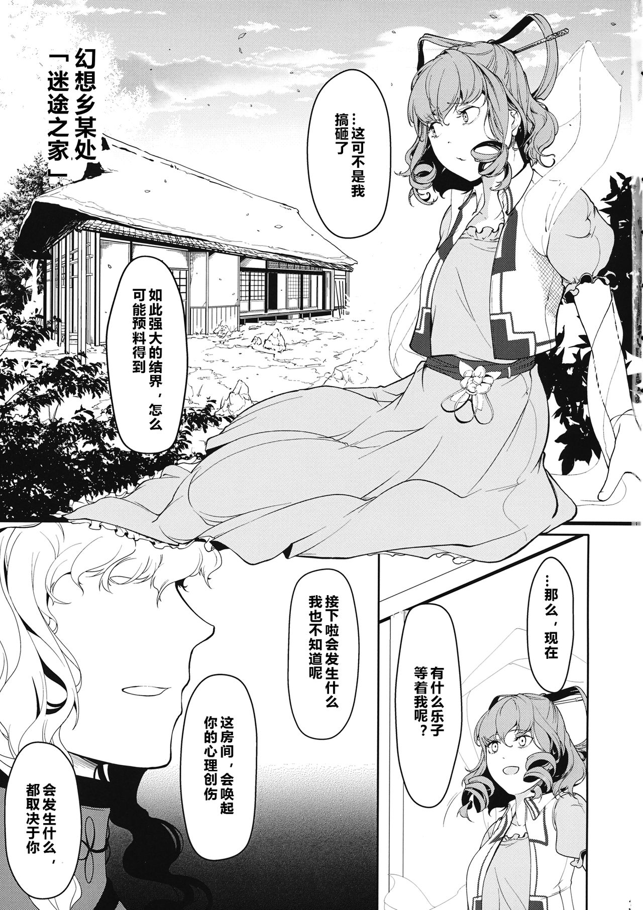 (C97) [Flying Bear (Hiyou)] Reverse Damage (Touhou Project) [Chinese] [17个人汉化] page 2 full