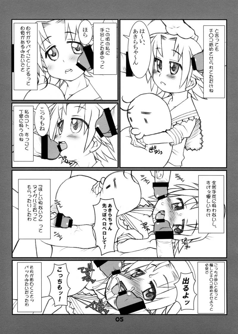 (C72) [USO Seisakujo (Solomon K)] Twin Drill (Lucky Star) page 5 full