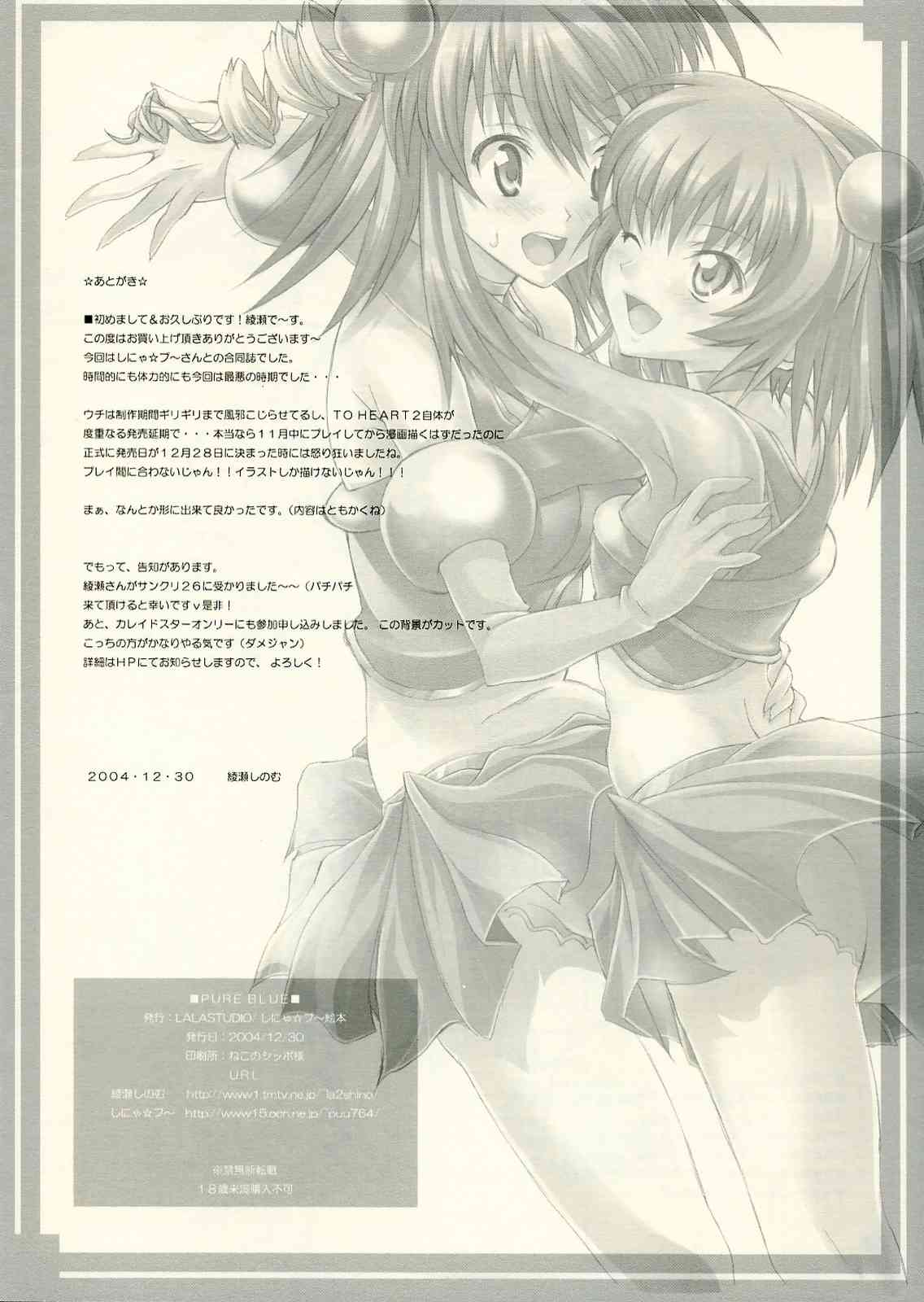 (C67) [LALA STUDIO (Ayase Shinomu)] PURE BLUE (ToHeart2) page 9 full