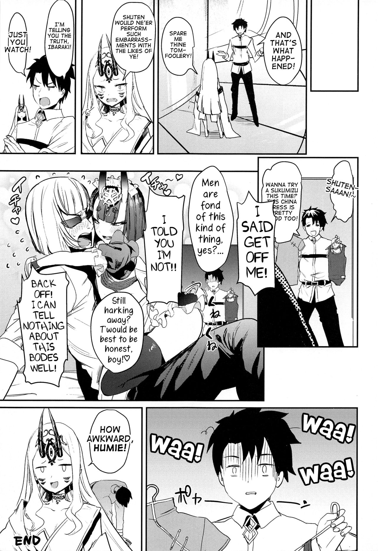 (C94) [Gasshuukoku Netamekoru (Nekometaru)] Shuten Douji-chan o Komarasetai (Fate/Grand Order) [English] [Samachan] page 14 full