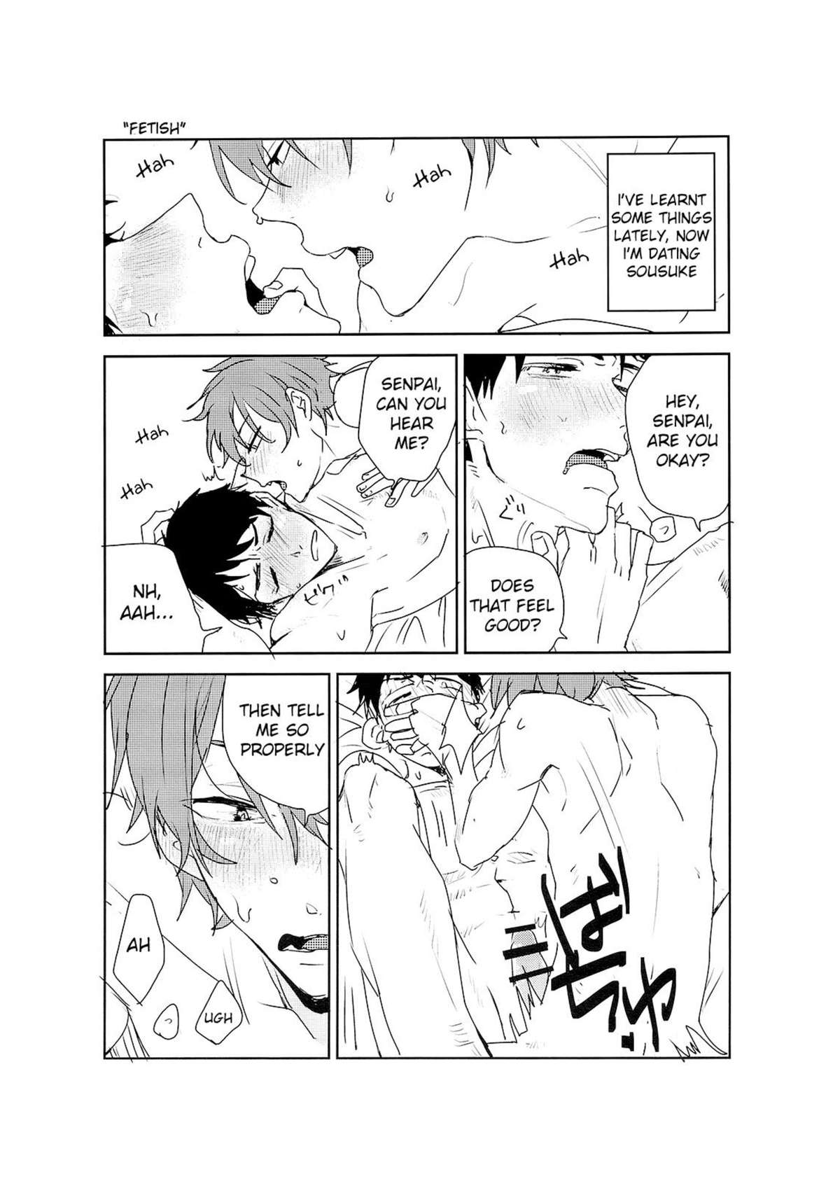 (Splash!) [BucketMilker (Ayahara)] Sousuke-kun wa Tenshi kamo Shinnai (Free!) [English] [Moy Moe Scans] page 9 full