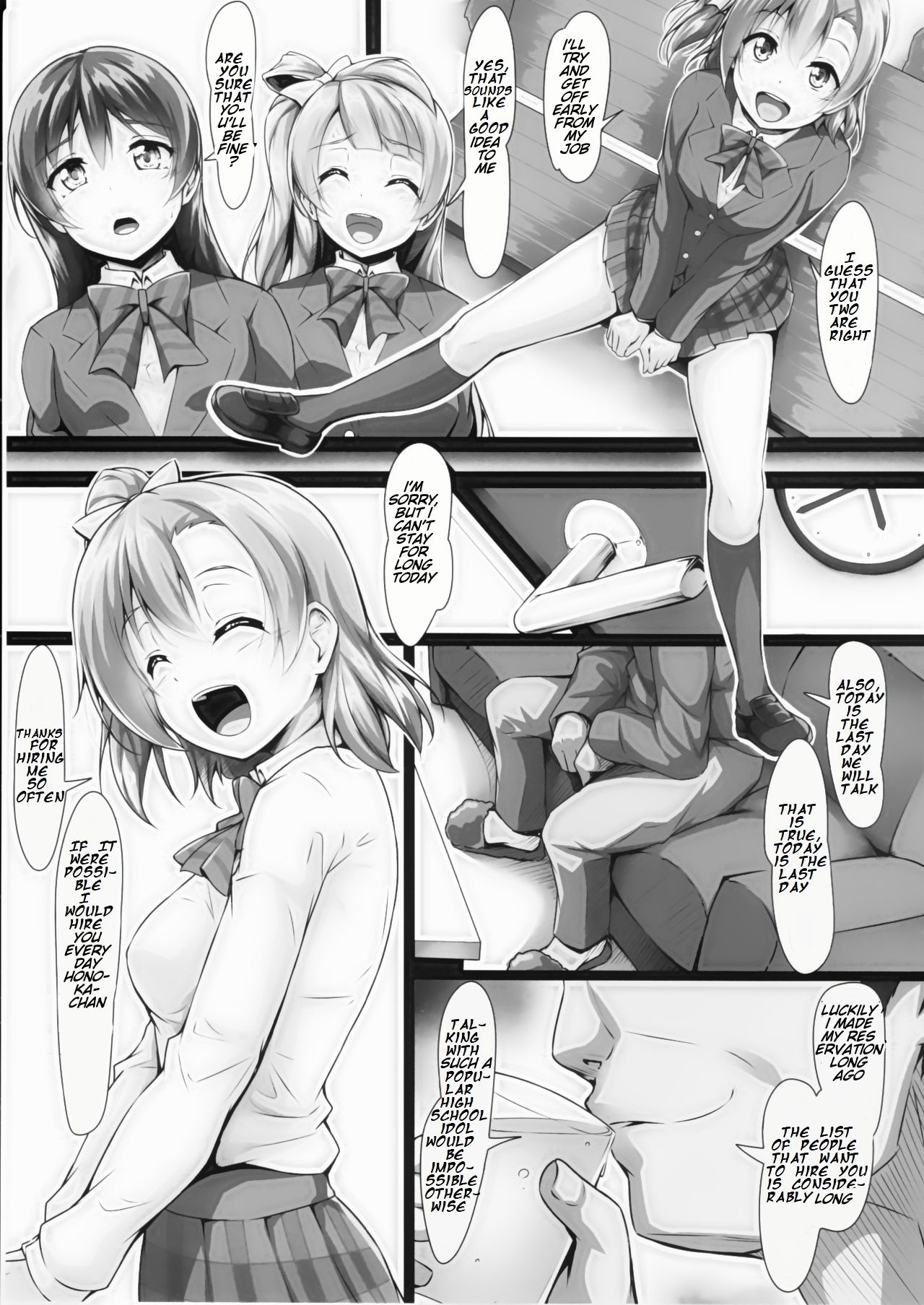 (C90) [corori (Yopparai Oni?)] HONOKAN ~Damasare~ Doko ni mo Nigerarenai~! (Love Live!) [English] page 10 full