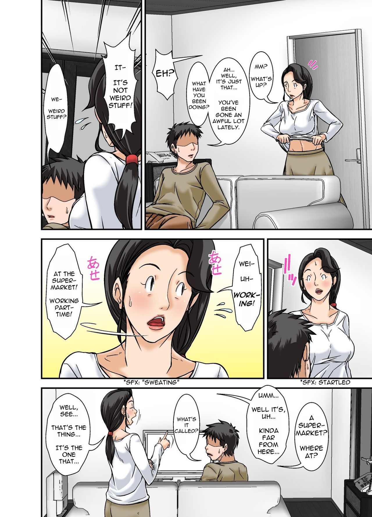 [Hoyoyodou] Futsuu no Shufu ga Fuuzoku ni Ochita Riyuu ~Musuko Hen~ | Why This Ordinary Housewife Resorted to Sex Work ~Son Edition~ [English] [incogna777] page 12 full