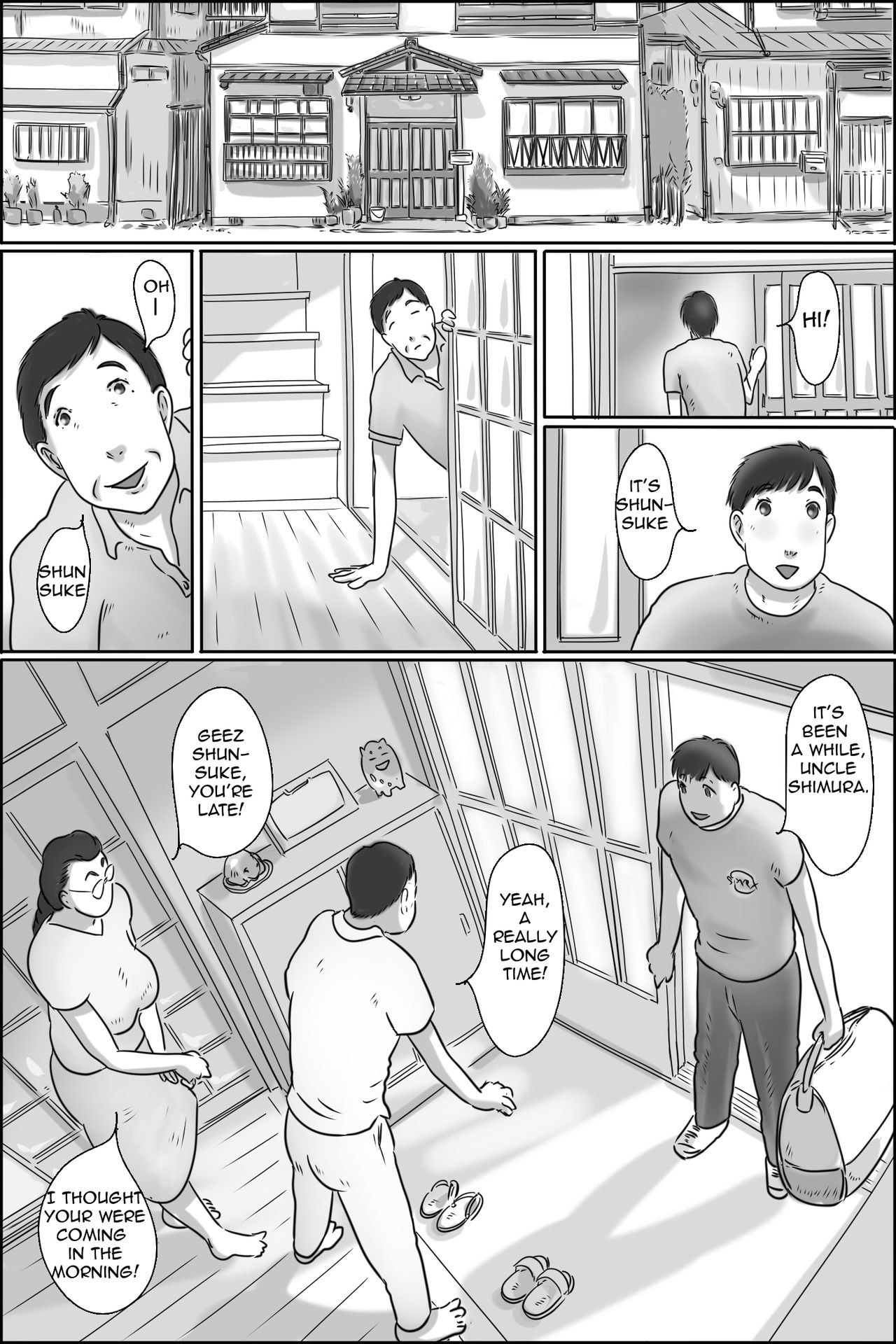 [Zenmai Kourogi] Shimura no Oba-chan | Aunt Shimura [English][Amoskandy] page 2 full