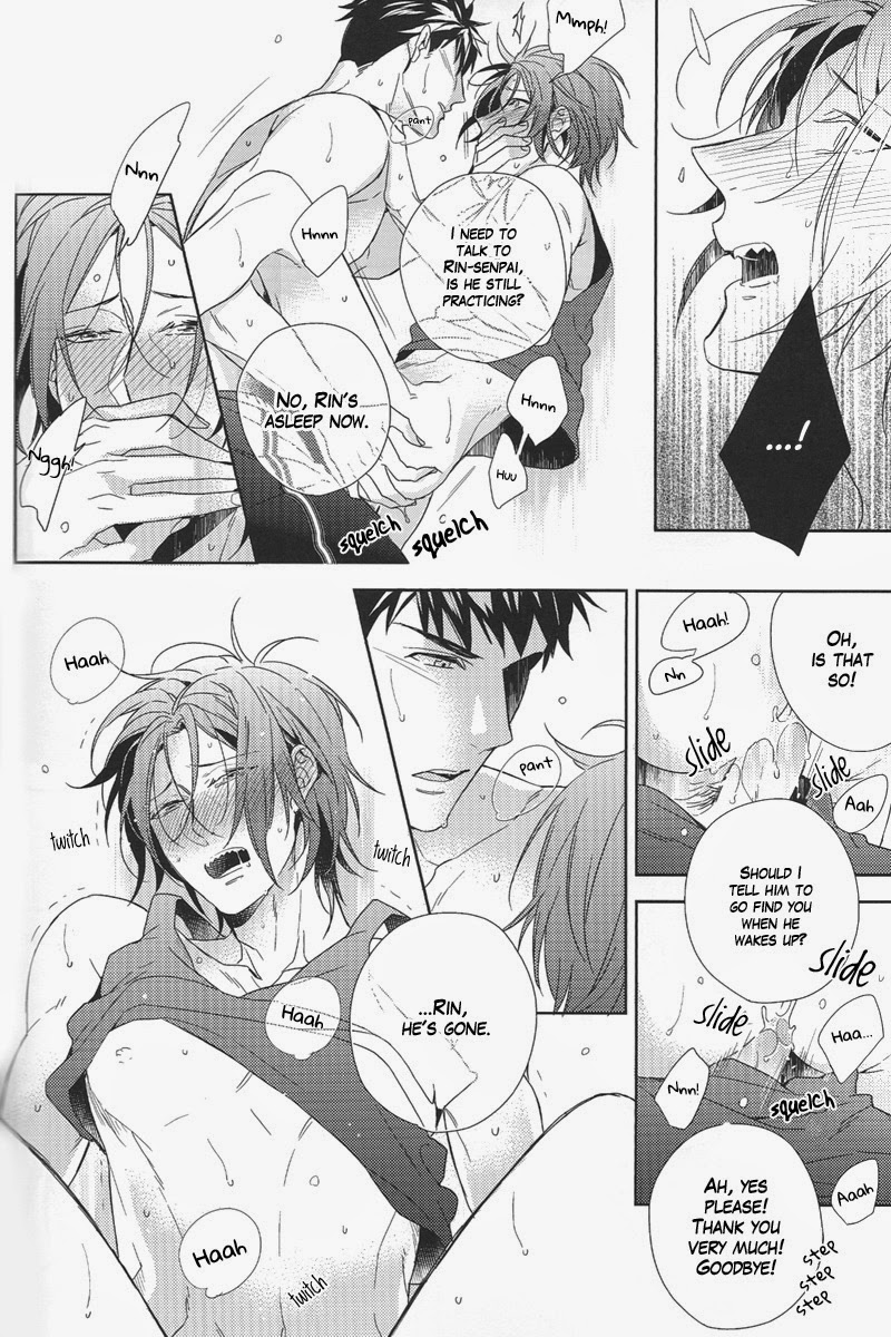 (Splash!) [URO (Amama)] Yasashii Uso o Oshiete | Tell me a gentle lie (Free!) [English] [Donamoeba] page 7 full